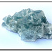 Fluorite bleue + quartz - Le Burc -France