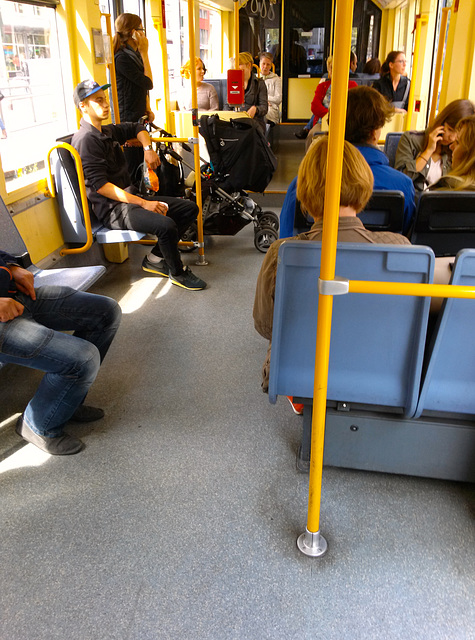 Cologne 2014 – Inside the tram