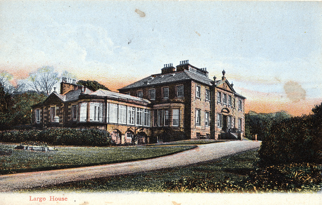 Largo House, Fife (now a ruin)