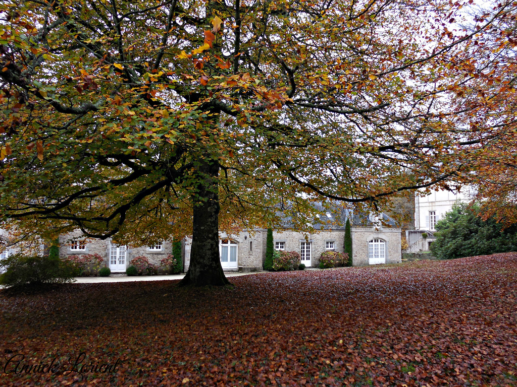 parc du chateau de locguénolé