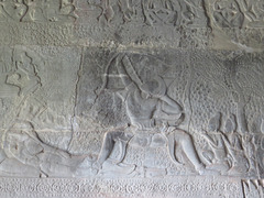 Angkor Vat. Kama et sa flèche de l'amour