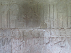 Angkor Vat, "défilé historique" : l'arche du feu sacré