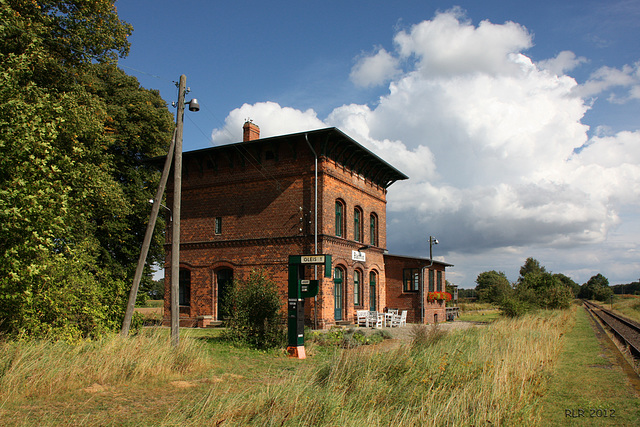 Bantin, ehemaliger Bahnhof