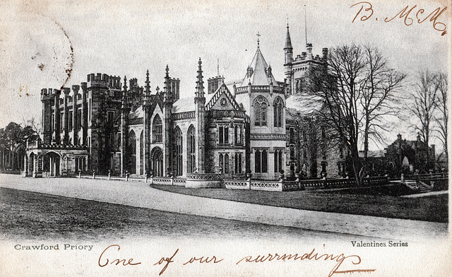 Crawford Priory, Fife, Scotland (now a ruin)