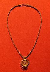 Chain with a Pendant Bearing the Emperor's Profile in the Metropolitan Museum of Art, September 2010