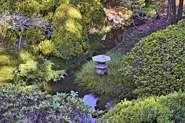 A Stone Lantern – Japanese Tea Garden, Golden Gate Park, San Francisco, California