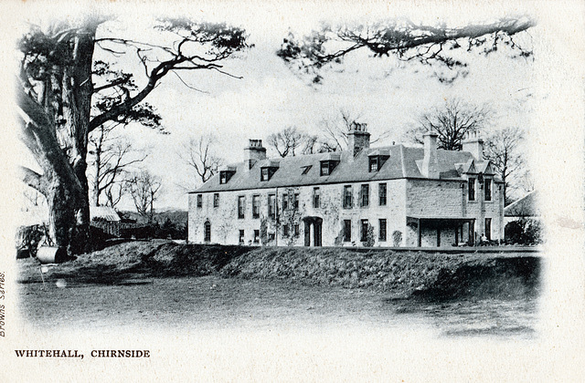 White Hall, Chirnside, Borders, Scotland (now derelict)