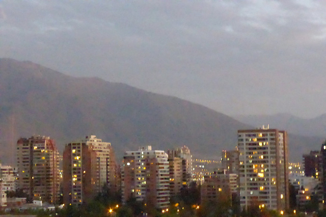 Atardecer en Santiago