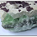 Fluorite verte dans gangue- Chenzhou, Yunan -Chine