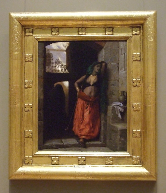 The Almeh by Gerome in the Metropolitan Museum of Art, July 2011