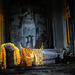 Angkor Vat : bouddha couché.