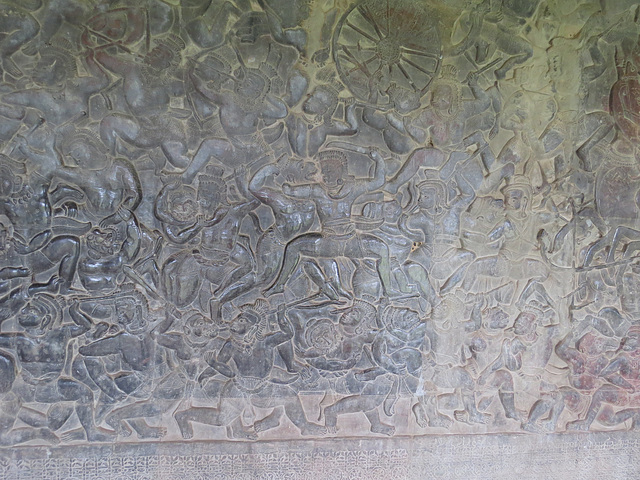 Angkor Vat : "La bataille de Lanka".