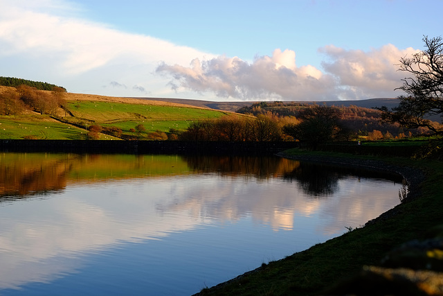 Swineshaw Reservoir to Shire Hill