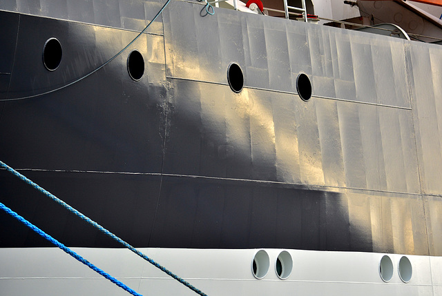 Side of ship