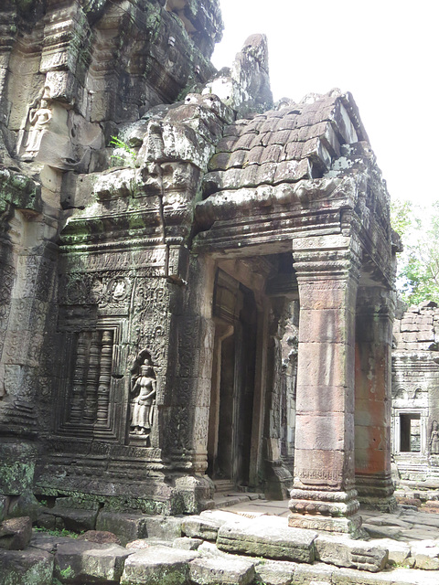 Banteay Kdei : gopura de la 1e enceinte.