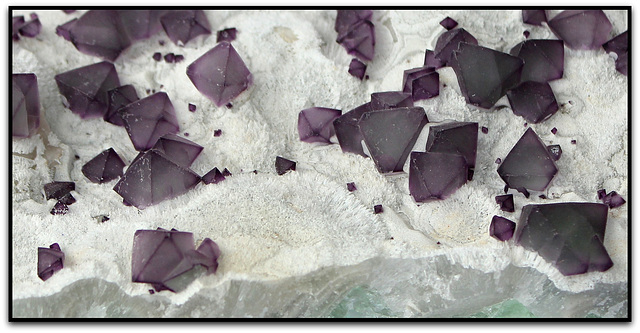 Fluorite octaédrique de Chenzhou- Yunan Chine