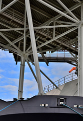 Under the platform