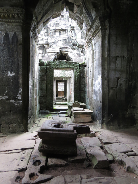 Banteay Kdei : galerie de la 2e enceinte.