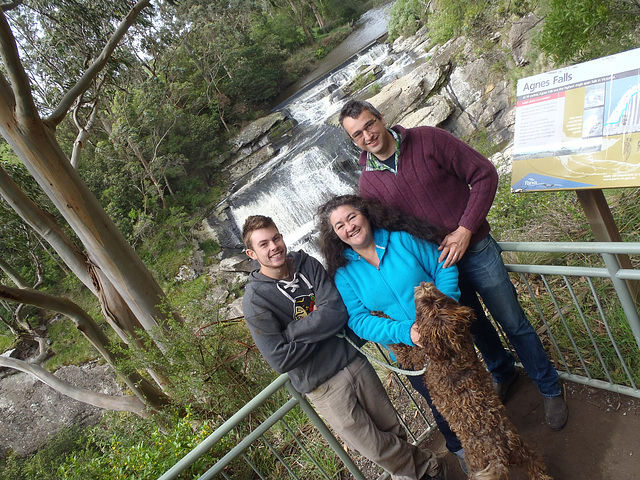 at Agnes Falls