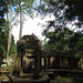 Ta Prohm : gopura ouest de la 4e enceinte.