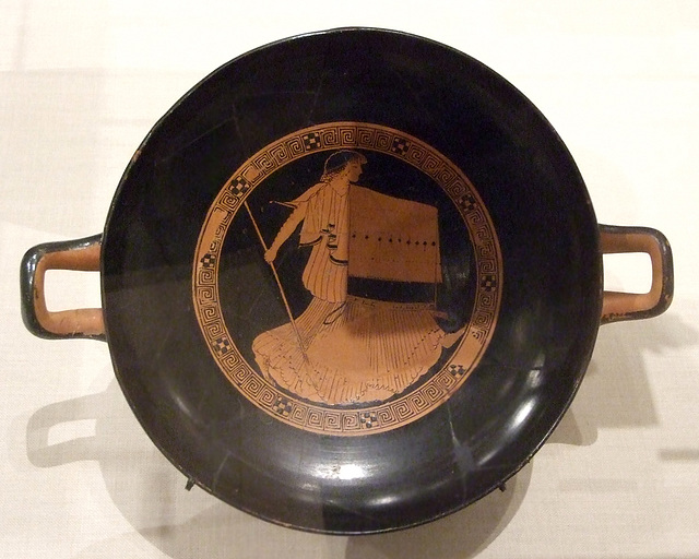 Terracotta Kylix Attributed to the Brygos Painter in the Metropolitan Museum of Art, October 2011