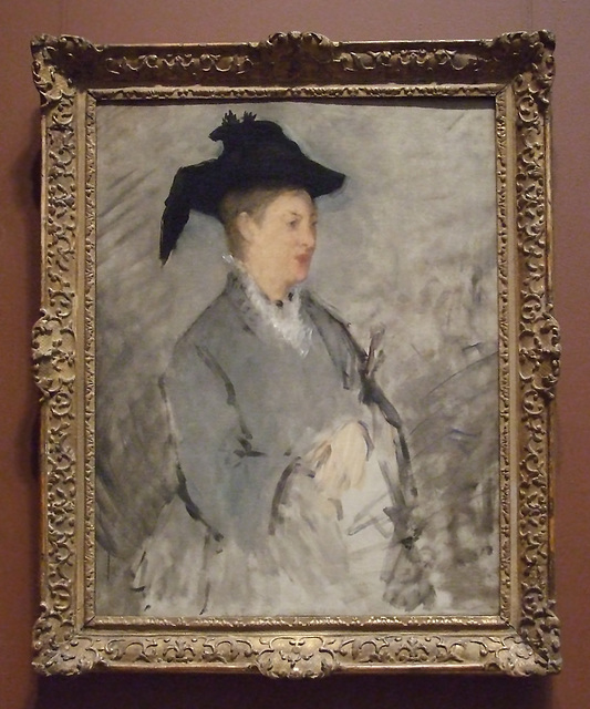Madame Edouard Manet by Manet in the Metropolitan Museum of Art, March 2011