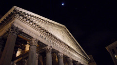 Moon Over the Pantheon