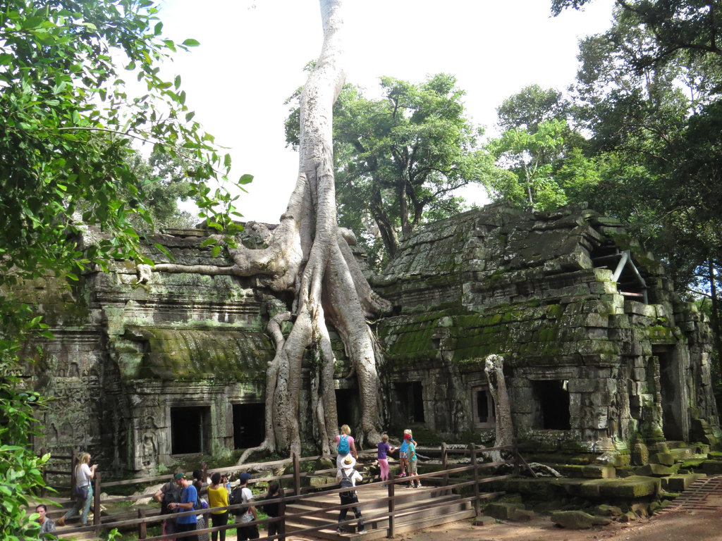 Ta Prohm : gopura est de la 4e enceinte.