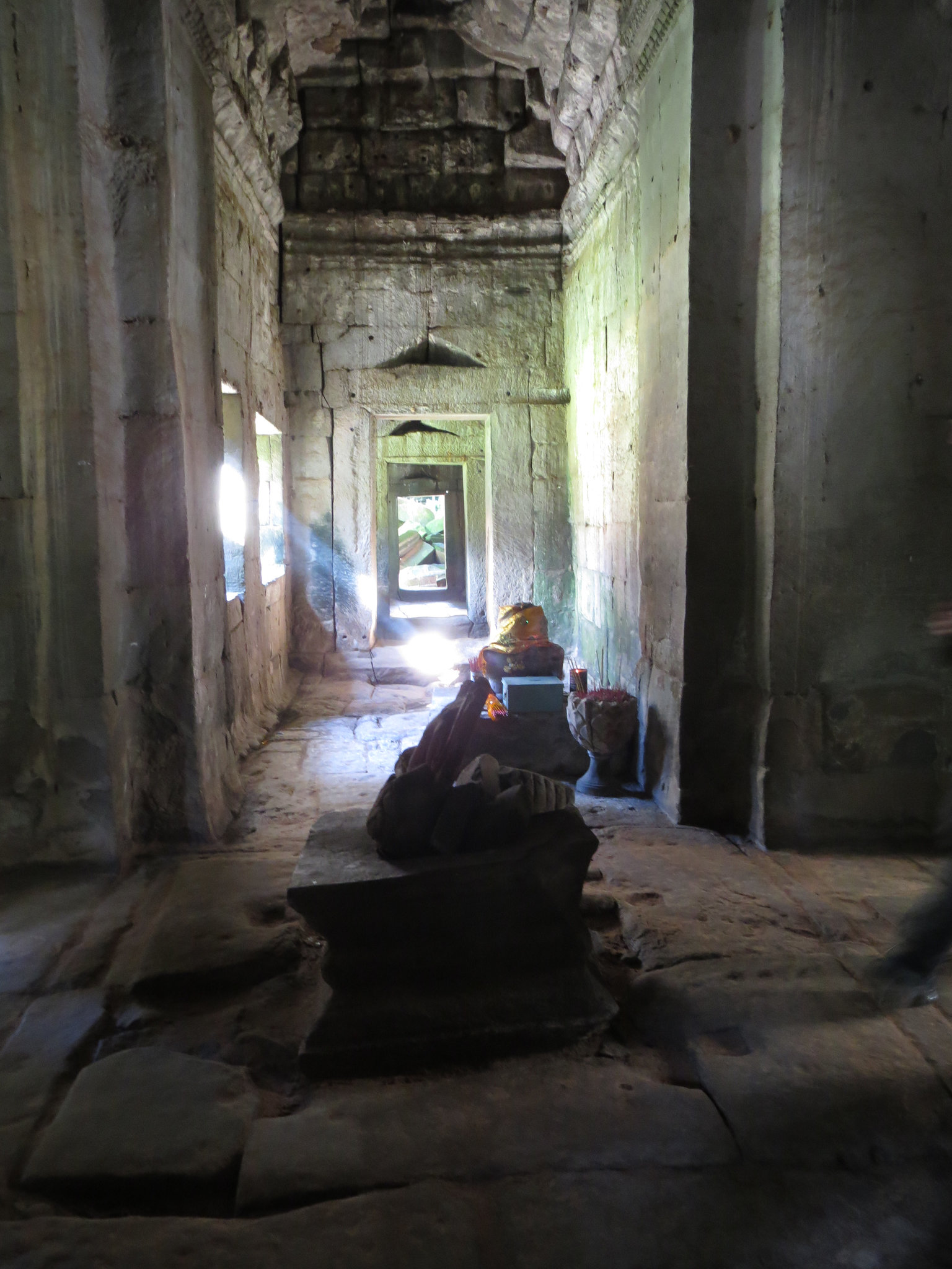Ta Prohm : galerie de la 3e enceinte ?