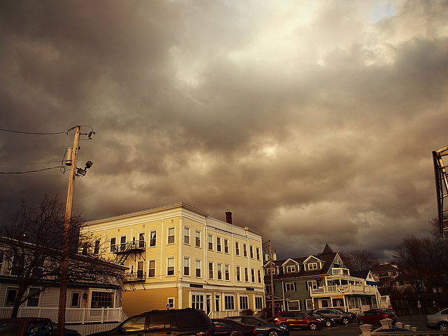 at the town docks