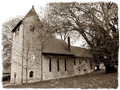 Schräge Kirche