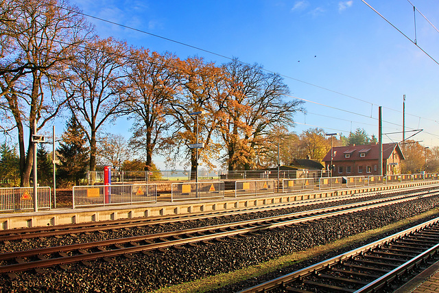 Jasnitz,  es war einmal ein Bahnhofshaus ...