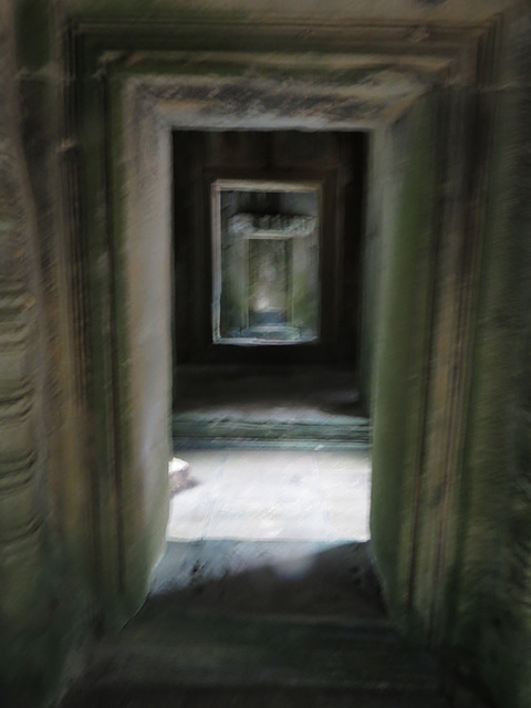 Thommanon : galerie du Mandapa.