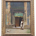 Portal of the Green Mosque by Gerome in the Philadelphia Museum of Art, August 2009