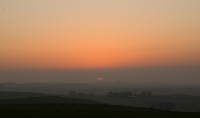 Hertfordshire sunset