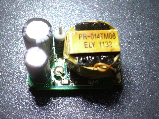 IKEA LED bulb power supply - broken inductor
