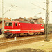 Rastow 1987, die erste E-Lok  auf der Strecke Schwerin - Ludwigslust