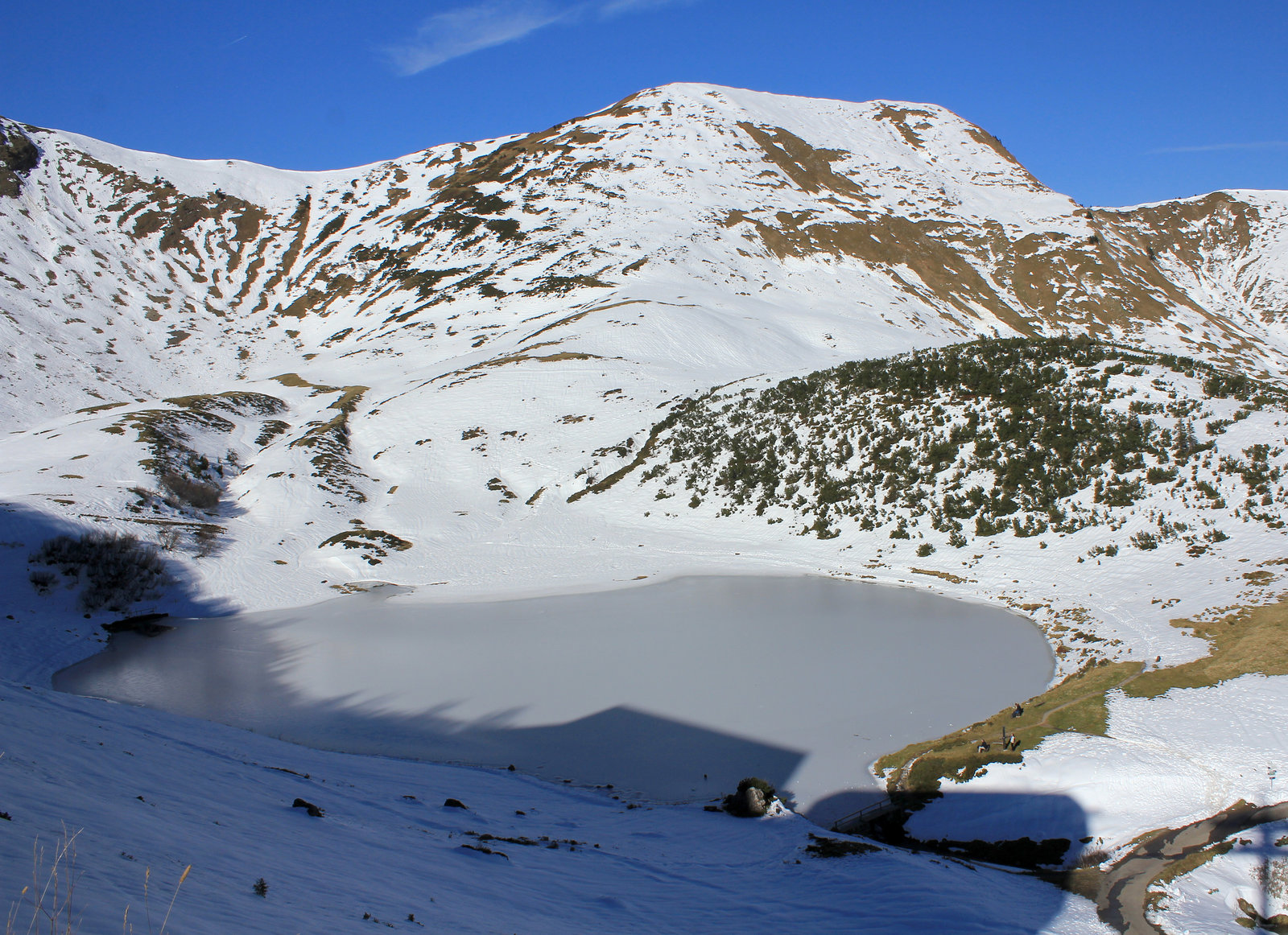 Der Schlappoltsee auf dem Fellhorn