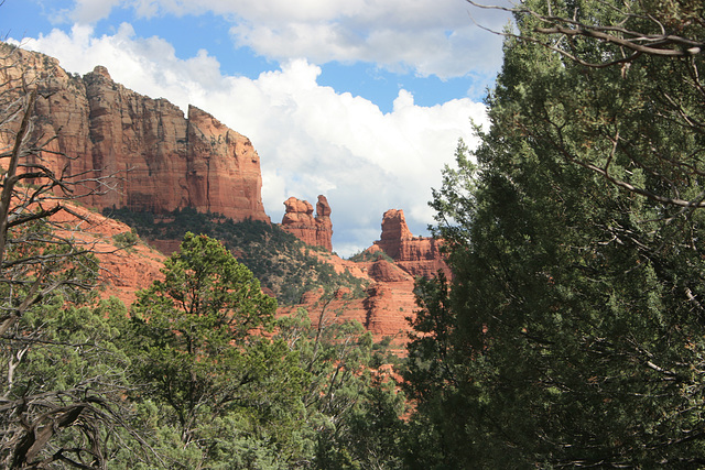 Red rocks