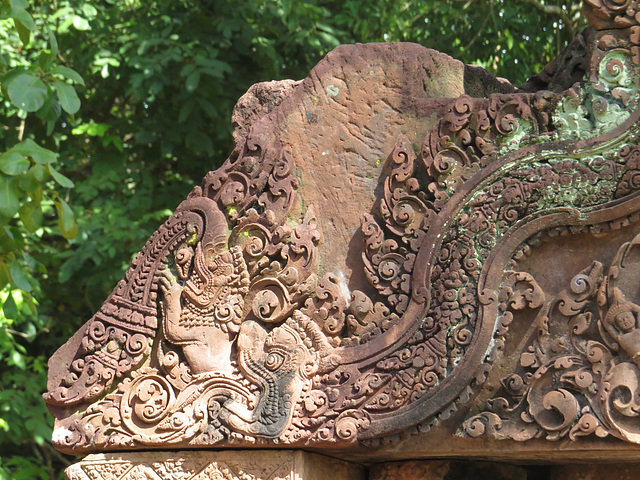 Banteay Srei, édifice nord de la cour de la 3e enceinte, 2