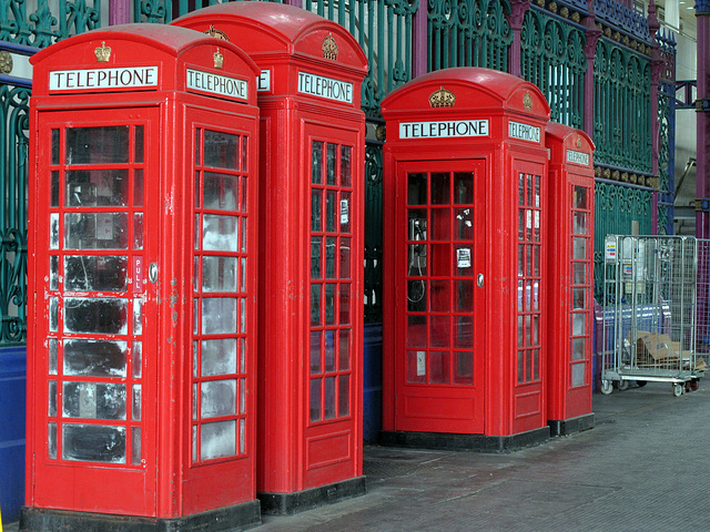 4 Phone Boxes