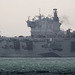 Amphibious Assault/Helicopter Landing ship HMS Ocean (L12) in Weymouth Bay