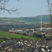 Glossop from Derbyshire Level