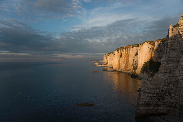 Falaises au couchant