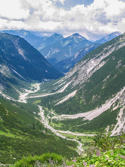 Auf dem Weg zur Hanauer Hütte