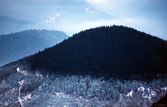 Inversion thermique sur le Wildberg - Thermal Inversion over the Wildberg