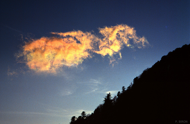 Nuage Irisé - Iridescent Cloud