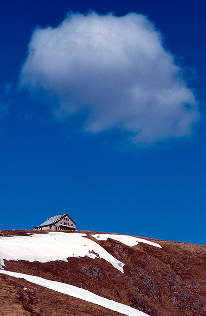 Petit Nuage de beau temps au dessus du Hohneck