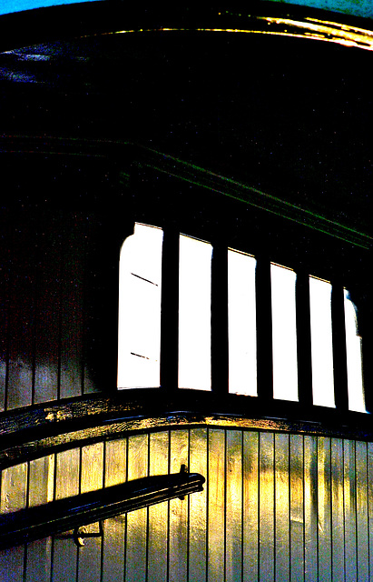Bridge over the line at Tynemouth Station.