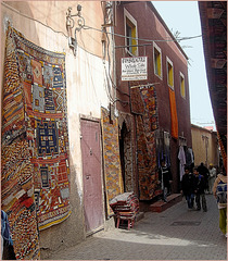 In the streets of Marrakesh
